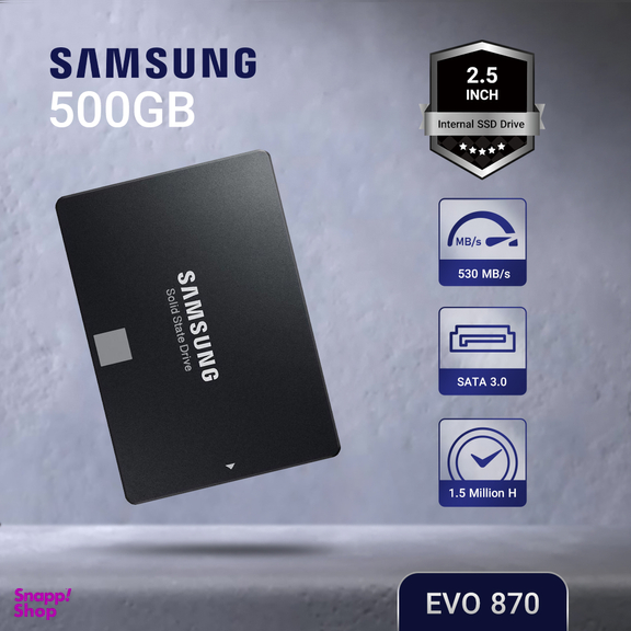 اس اس دی اینترنال سامسونگ (Samsung) مدل Evo 870 ظرفیت 500 گیگا بایت