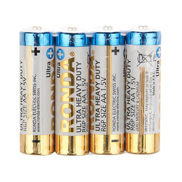 باتری قلمی روندا مدل Ultra Plus Ultra Heavy Duty بسته 4 عددی