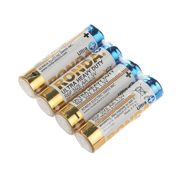 باتری قلمی روندا مدل Ultra Plus Ultra Heavy Duty بسته 4 عددی