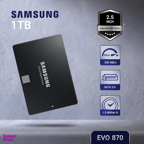 هارد SSD اینترنال سامسونگ مدل EVO 870 ظرفیت 1 ترابایت