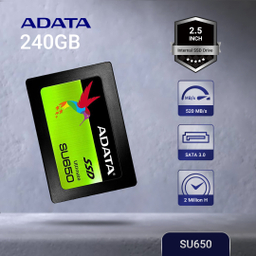 SSD ای دیتا مدل SU650 ظرفیت 240 گیگابایت رنگ مشکی