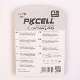 باتری نیم قلمی پیکسل (Pikcell) مدل Extra Heavy Duty بسته 4 عددی