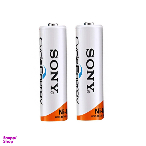 باتری قلمی قابل شارژ سونی (Sony) مدل NH-AA HR15/51 ظرفیت 4600 میلی آمپر ساعت بسته 2 عددی