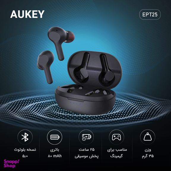 هندزفری بی سیم آکی (Aukey) مدل EPT25