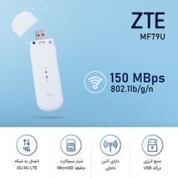 مودم LTE USB زد تی ای مدل MF79U