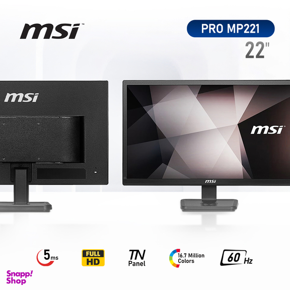 مانیتور ام اس آی مدل PRO MP221 سایز 22 اینچ