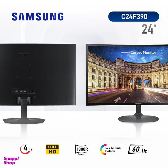 مانیتور سامسونگ مدل C24F390 سایز 24 اینچ