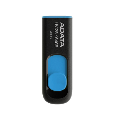 فلش مموری ای دیتا (Adata) مدل DashDrive UV128 ظرفیت 64 گیگابایت