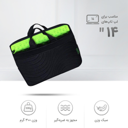 کیف لپ تاپ ایکس دوریا مدل XD1501 مناسب برای لپ تاپ 14 اینچی