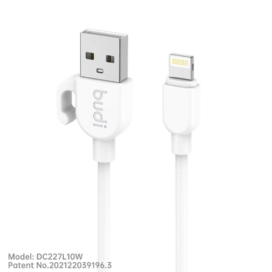 کابل تبدیل USB به لایتنینگ بودی (Budi) کد 002 طول 1 متر