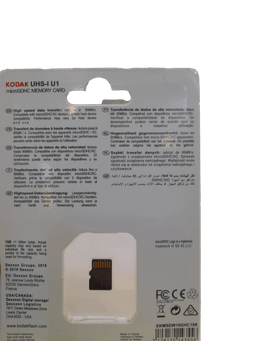 کارت حافظه microSDHC کداک مدل Premium Performance کلاس 10 استاندارد UHS-I U1 سرعت 85MBps ظرفیت 16 گیگابایت