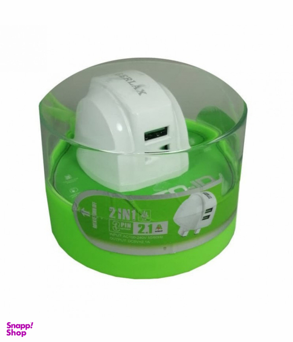 شارژر دیواری جرلکس مدل GA-21 به همراه کابل TYPE-C