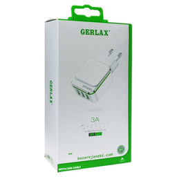 شارژر دیواری جرلکس مدل GA-11 به همراه کابل Microusb