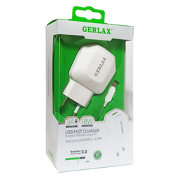 شارژر دیواری جرلکس مدل GA-10F به همراه کابل Microusb