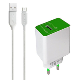 شارژر دیواری جرلکس مدل GA-02F به همراه کابل Microusb