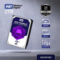 هارددیسک اینترنال وسترن دیجیتال (Western Digital) مدل Purple Wd20Purz ظرفیت 2 ترابایت