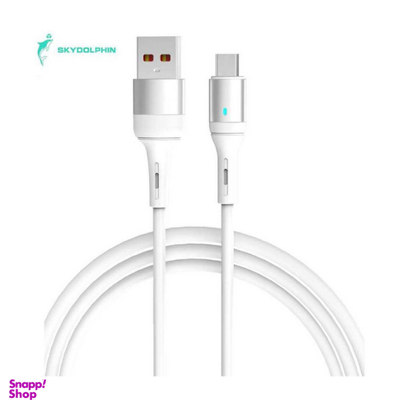 کابل تبدیل USB به Type-C اسکای دلفین مدل SFPS06T طول 1 متر
