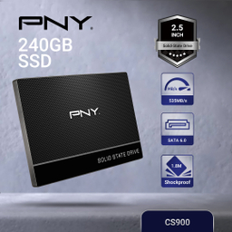 حافظه SSD اینترنال پی ان وای (PNY) مدل CS900 ظرفیت 240 گیگابایت