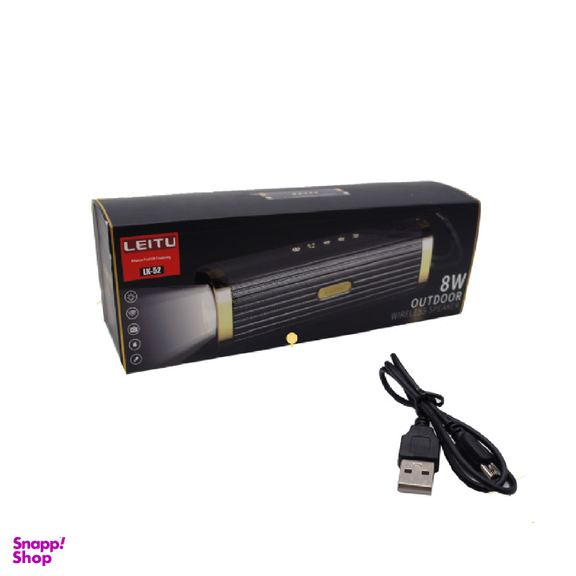 اسپیکر بلوتوثی قابل حمل لیتو (Leitu) مدل LK-52