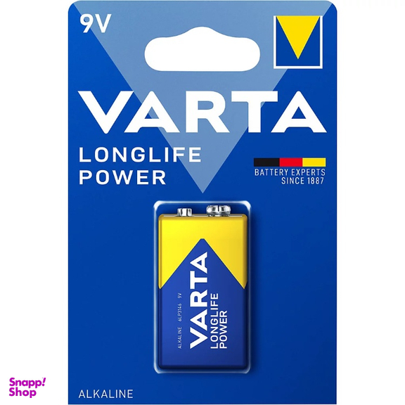 باتری کتابی وارتا مدل Longlife Power 9V