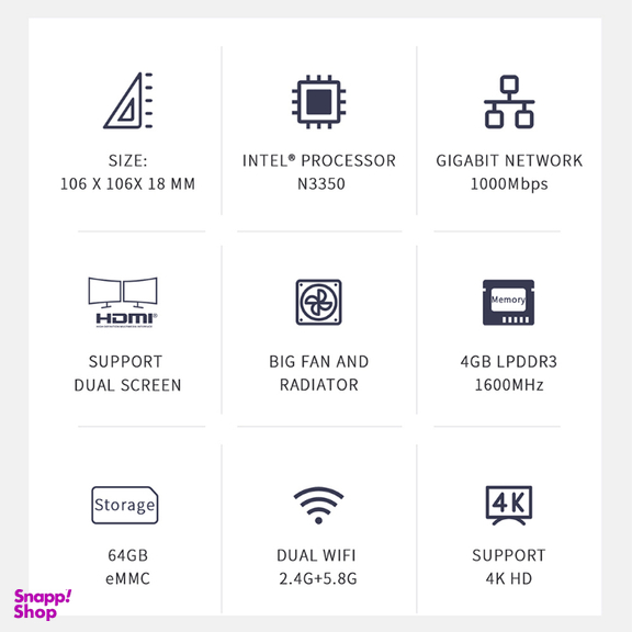 کامپیوتر کوچک مدل T4 PRO