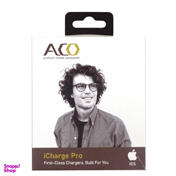 کابل تبدیل USB به لایتنینگ آکو مدل I CHARGE PRO طول 1 متر