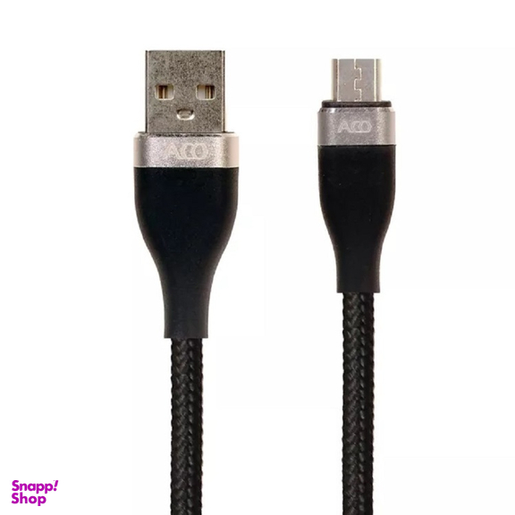 کابل تبدیل USB به MicroUSB آکو مدل ANTIQE طول 1 متر