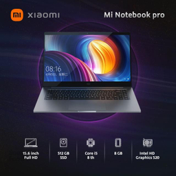 لپتاپ شیائومی مدل Mi Notebook Pro 15.6 Core i5-8GB/512GB SSD