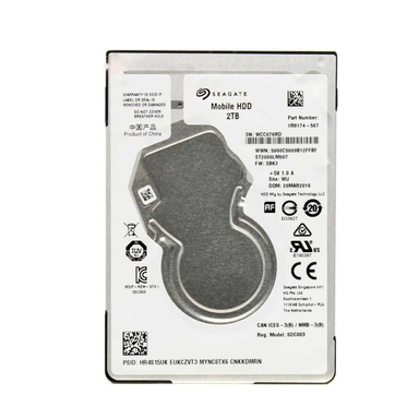 هارددیسک اینترنال سیگیت (Seagate) مدل ST2000LM007 ظرفیت 2 ترابایت
