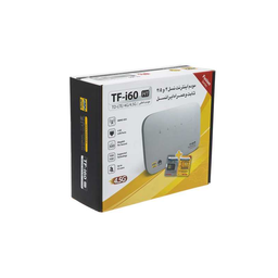 مودم 4G/TD-LTE ایرانسل (Irancell) مدل TF-i60 H1 همراه با سیم کارت دو قلو ایرانسل TD-LTE 4G