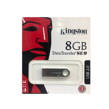 فلش مموری کینگ استون (Kingston) مدل DTSE9 ظرفیت 8 گیگابایت