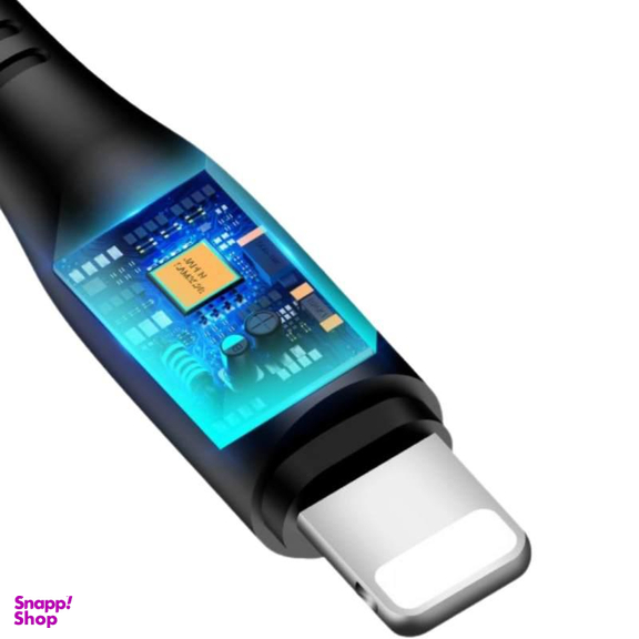 کابل تبدیل USB به لایتنینگ یوسمز (Usams) مدل SJ266U18L طول یک متر