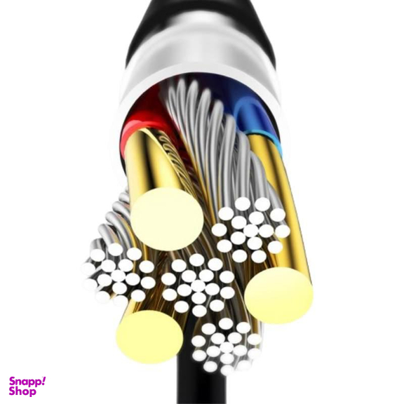 کابل تبدیل USB به لایتنینگ یوسمز (Usams) مدل SJ266U18L طول یک متر