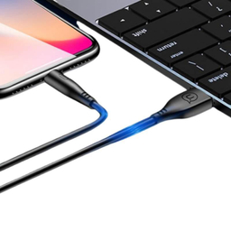 کابل تبدیل USB به لایتنینگ یوسمز (Usams) مدل SJ266U18L طول یک متر