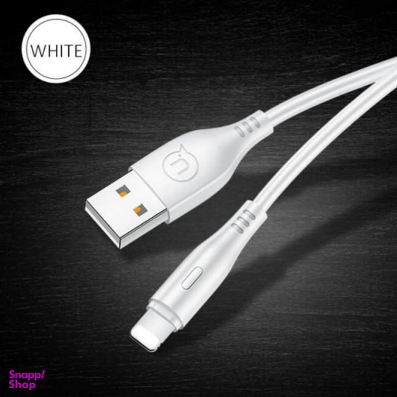 کابل تبدیل USB به لایتنینگ یوسمز (Usams) مدل SJ266U18L طول یک متر
