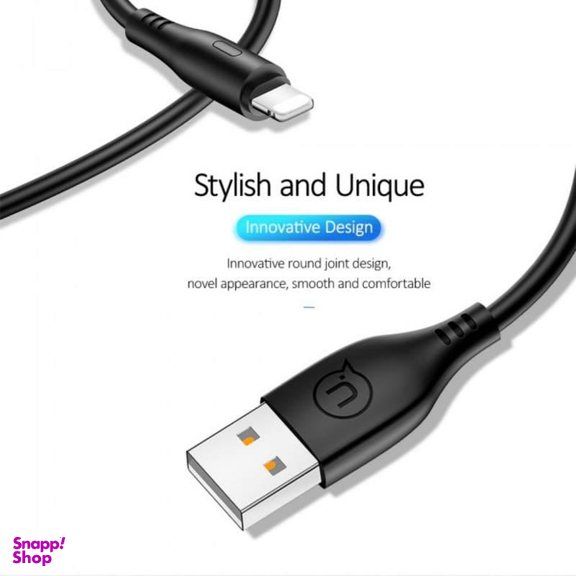 کابل تبدیل USB به لایتنینگ یوسمز (Usams) مدل SJ266U18L طول یک متر
