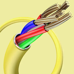 کابل تبدیل USB به لایتنینگ یوسمز (Usams) مدل SJ434U طول یک متر
