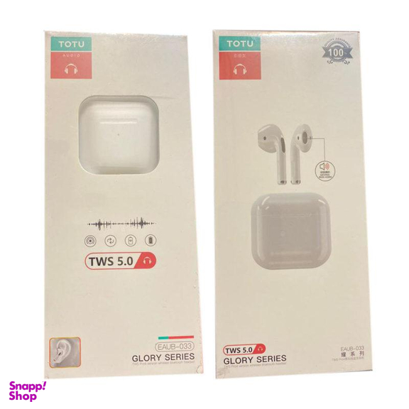 هدفون بی‌ سیم توتو (Totu) مدل EAUB 033 به همراه محفظه شارژ بی‌سیم