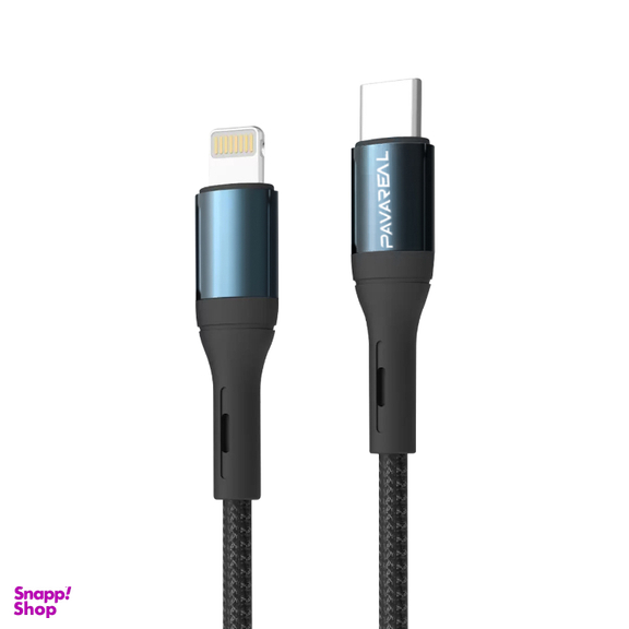 کابل تبدیل USB-C به لایتنینگ پاواریال مدل X9 طول 1 متر