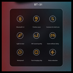 هدفون بلوتوثی پاواریال مدل BT-31