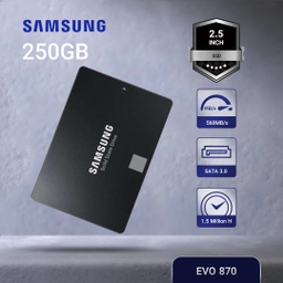 حافظه SSD اینترنال سامسونگ مدل 870 EVO ظرفیت 250 گیگابایت