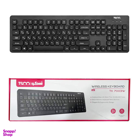 کیبورد تسکو مدل TK 7003W