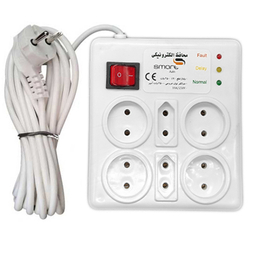 محافظ برق 6 خروجی اسمارت با 3 متر کابل
