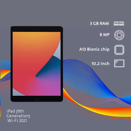 تبلت اپل (Apple) مدل iPad 9 2021 10.2 inch WiFi ظرفیت 256 گیگابایت