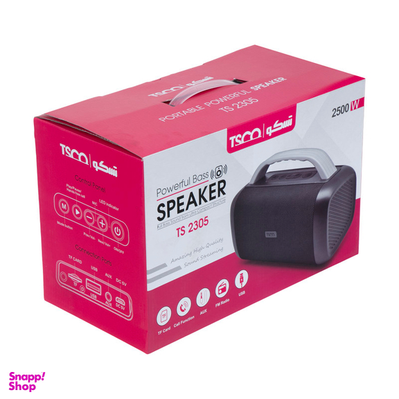 اسپیکر بلوتوثی قابل حمل تسکو (Tsco) مدل Ts 2305