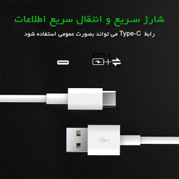 کابل Type-C شارژ سریع 5 آمپر اوریکو مدل ATC-10