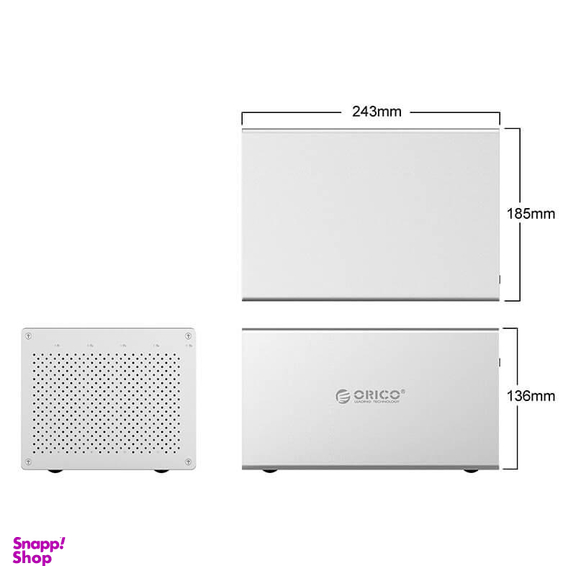تجهیزات ذخیره سازی 5 سینی اوریکو (Orico) مدل WS500U3