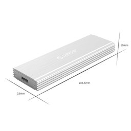 باکس NVMe M.2 SSD اوریکو (Orico) سرعت 10Gbps فلزی مدل PRM2-C3