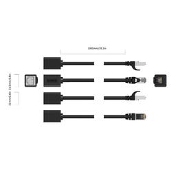 کابل افزایش طول شبکه Cat6 اوریکو (Orico) مدل PUG-MTC6