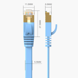 کابل شبکه Cat7 تخت اوریکو (Orico) مدل PUG-C7B